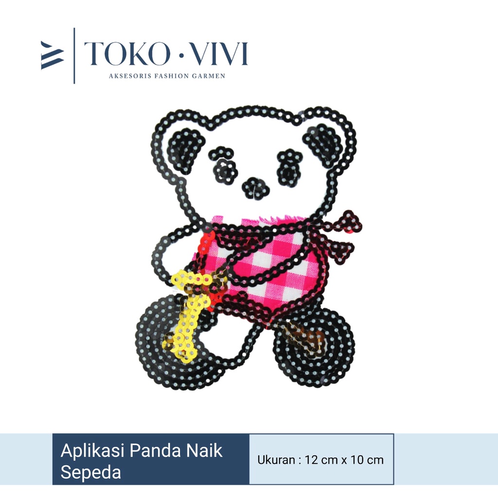 Vivi Aplikasi Boneka Kecil / Aplikasi Boneka Beruang / Boneka Lucu