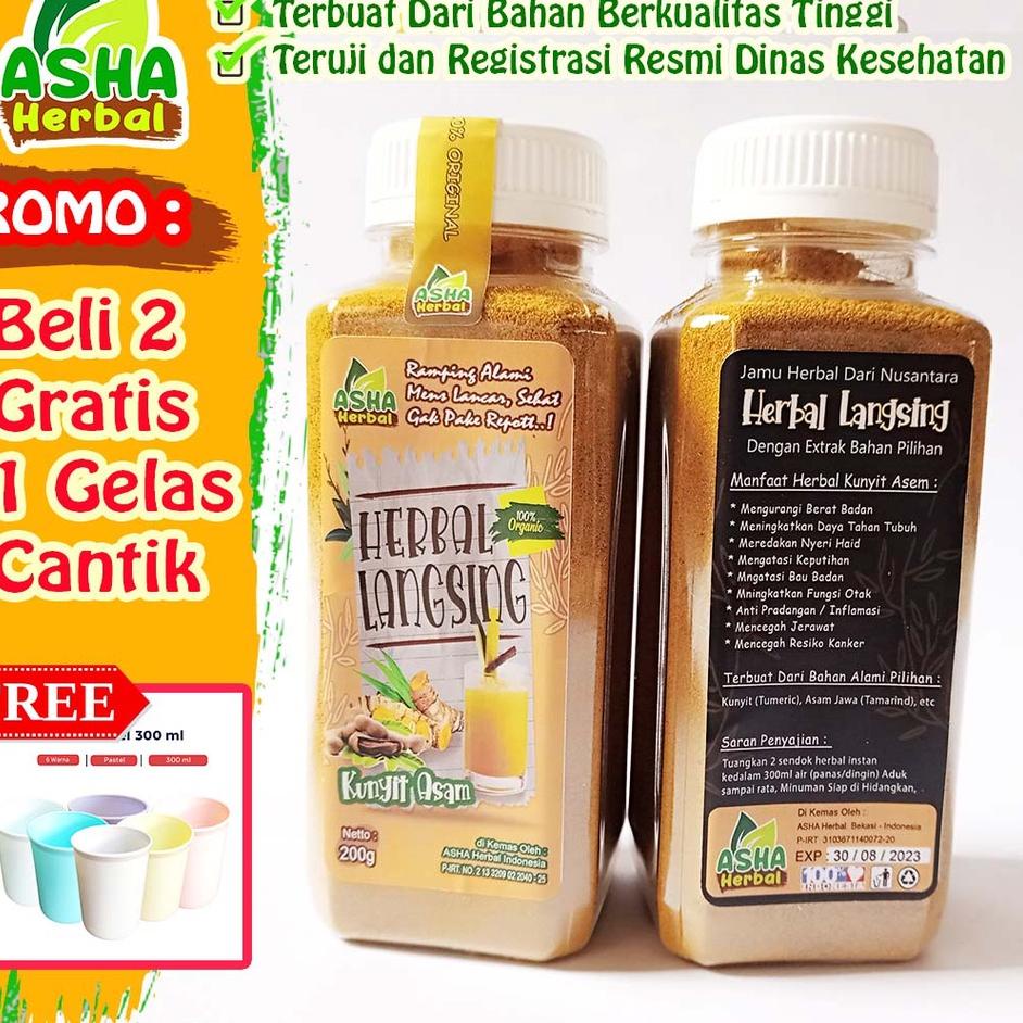 

Ready Stok HERBAL LANGSING JAMU KUNYIT ASAM BUBUK PELANGSING INSTAN KUNIR ASEM HERBAL BOTOL ASLI ORIGINAL 180G ASHA HERBAL !