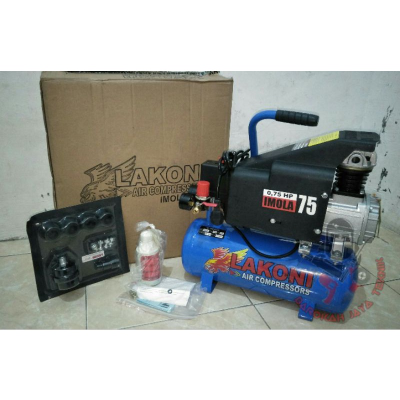 Mesin kompresor angin 0,75 hp Lakoni imola 75 imola75