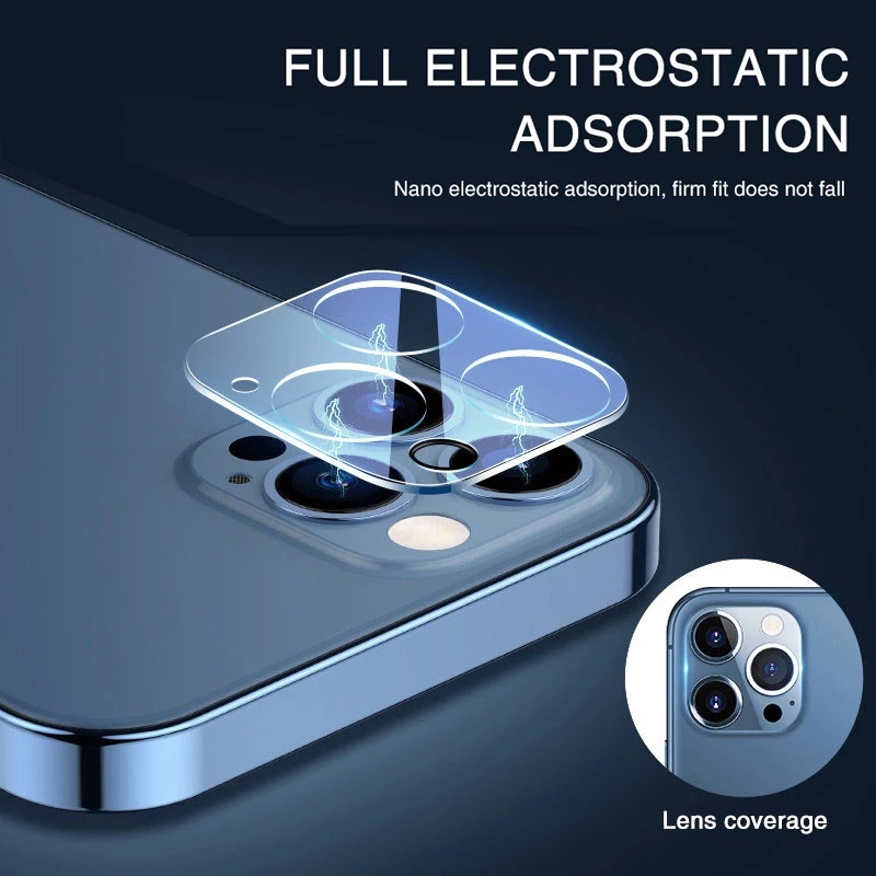 Pelindung Lensa Kamera Belakang Untuk IP 14 Pro Max / Tempered Glass