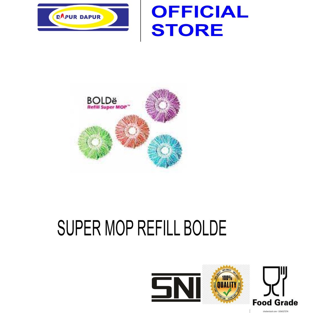 SUPER MOP REFILL BOLDE
