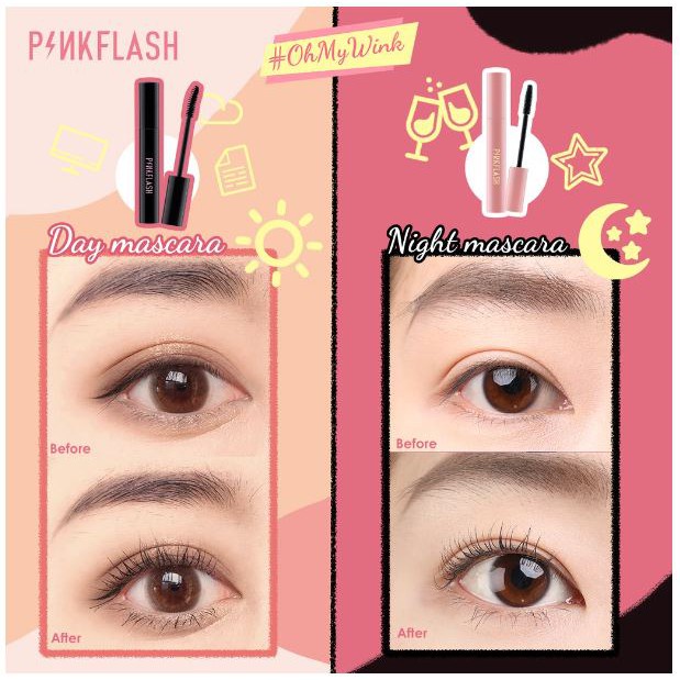 PINKFLASH Lengthening And Volume Waterproof Mascara