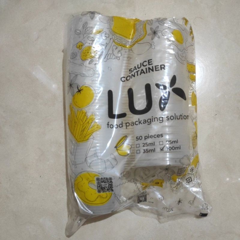 Saus Container 100ml Lux / Sauce Container 100ml