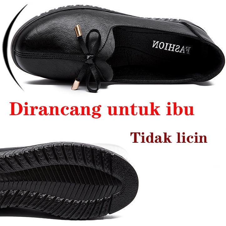 Buruan Beli 5001 Sepatu flat wanita, sepatu formal, penting untuk pekerja kann, sepatu ibu Super