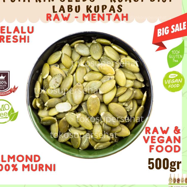 

ART2i2Hw--PUMPKIN SEED ORGANIC 500GR KUACI BIJI LABU - BIJI LABU KUPAS KWACI