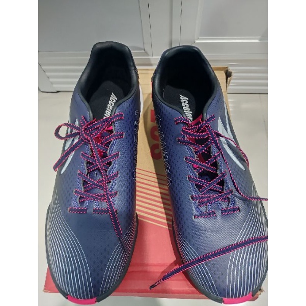 Sepatu Futsal Specs Ls Omega In Accelerator Lightspeed Meta Crush Pack Black 100% Original