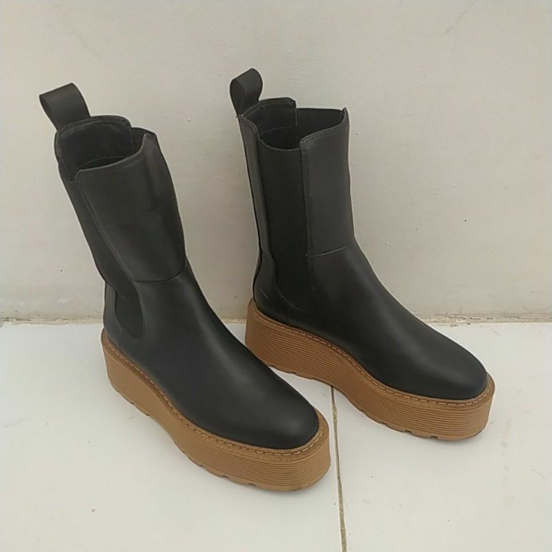 sepatu boots size 38 original hnm hm h&m preloved