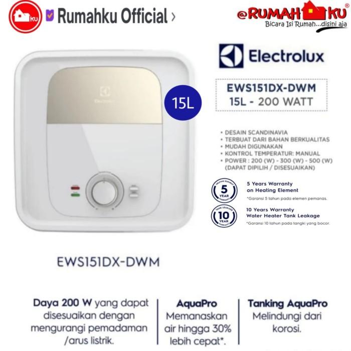Water Heater Water Heater Electrolux Ews151Dx-Dwm 15 Liter