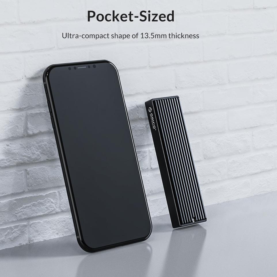 Menarik Orico M.2 NVME Case Enclosure USB C Gen2 10Gbps PCIe SSD M2 SATA NGFF 5Gbps SSD