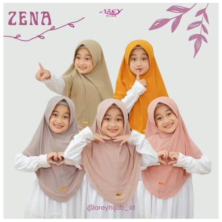 Hijab Arey instan anak ZENA