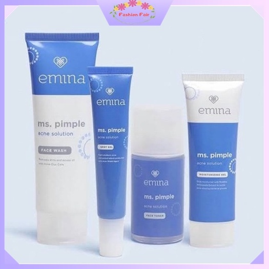 Fashion Fair - Emina Ms. Pimple Series | Toner | Moist | Face Wash