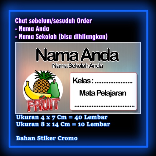 

Stiker Label Buku Barbie Gadis Boneka Cantik Cute Karakter Lucu Custom Lebel Nama cromo murah 20 Varian berbeda Sticker Pelajaran Mapel buku anak sekolah Vol 1