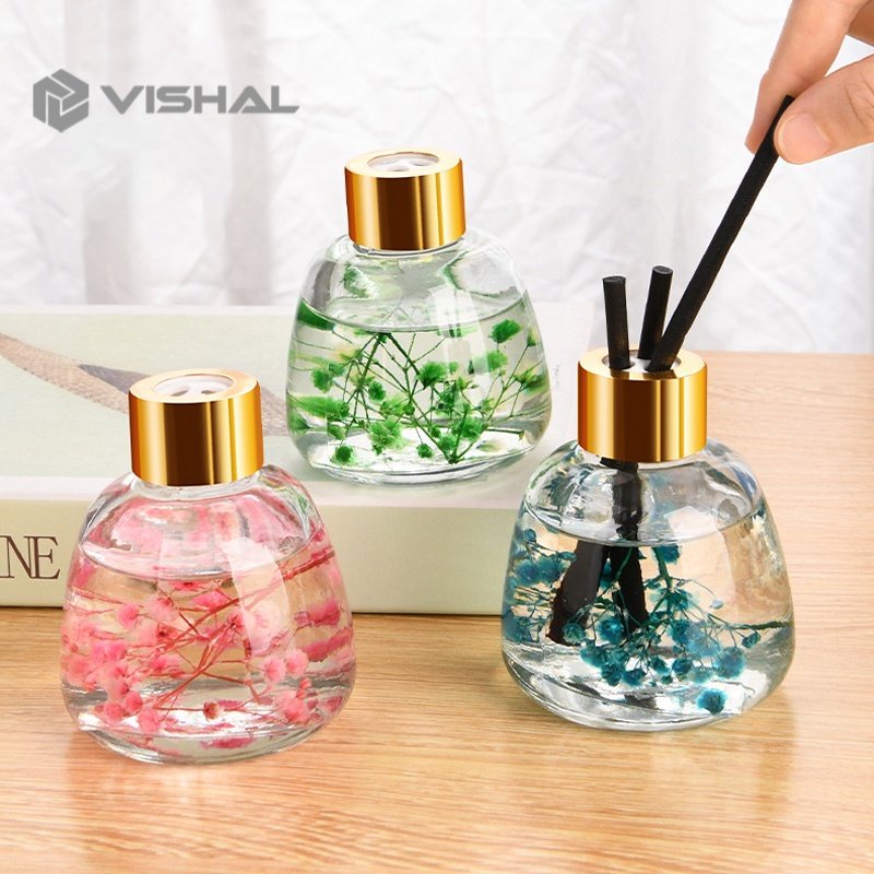 VISHAL Reed Diffuser Aromatheraphy Pengharum Ruangan Parfum Ruangan Essential Oil Relaxing + Bunga