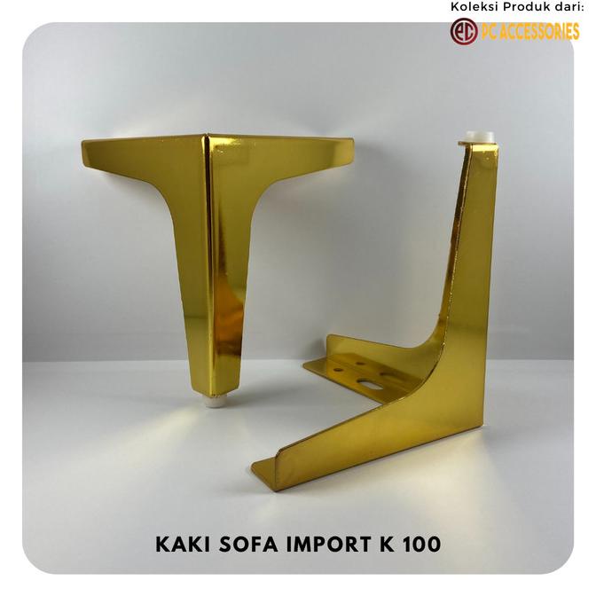 Kaki Sofa K100 Stainless New Model