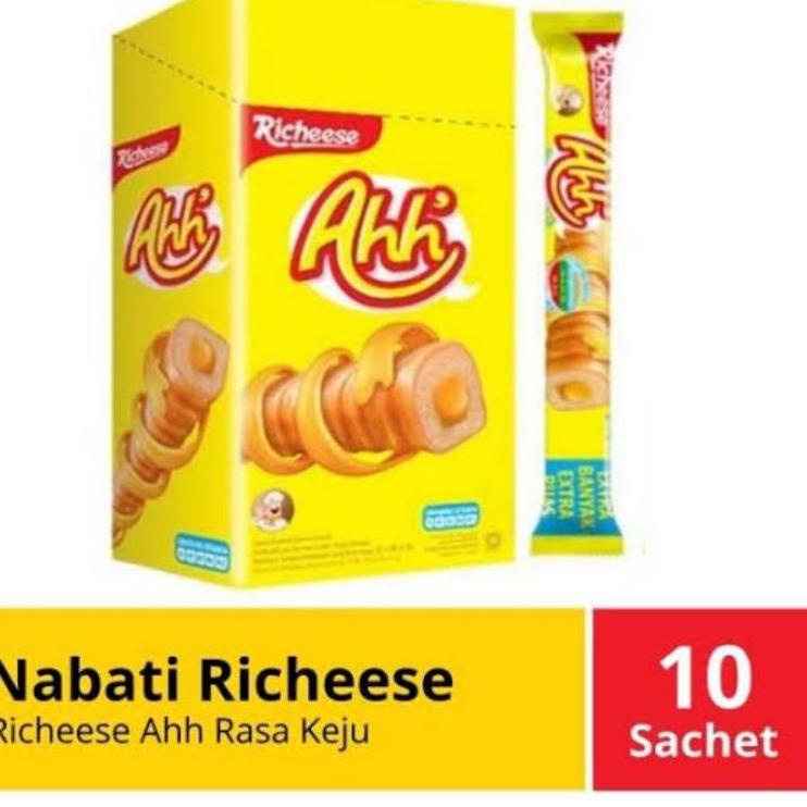 

12.12 Product HOT Richeese Ahh 15 gram (1 pack isi 10 pcs)