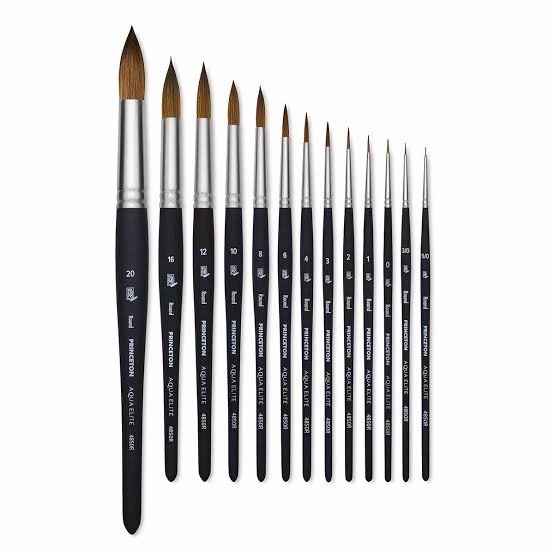 

Hemat Princeton Aqua Elite Kolinsky Brush Round Size (5/0 - 3)-Kuas Lukis Diskon