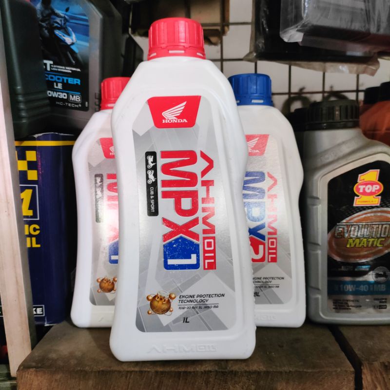 [4TAK] - MPX mpx1 HONDA OIL - 10W30 - 1000ml - OLI MESIN 4 TAK