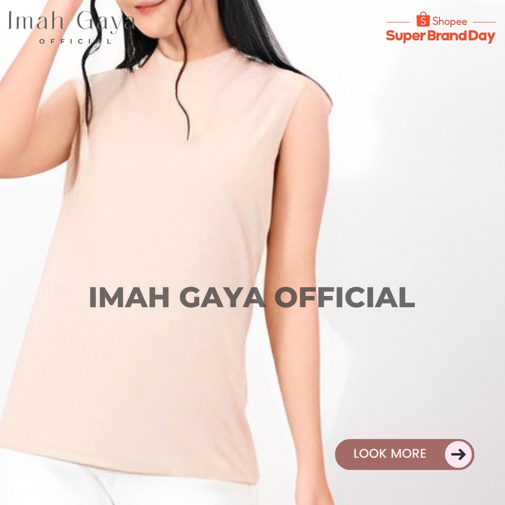 MANSET BUNTUNG BAHAN SPANDEK JERSEY PREMIUM UKURAN STANDART BB 45-65 KG Wanita Dewasa Standar Polos Tanpa Lengan