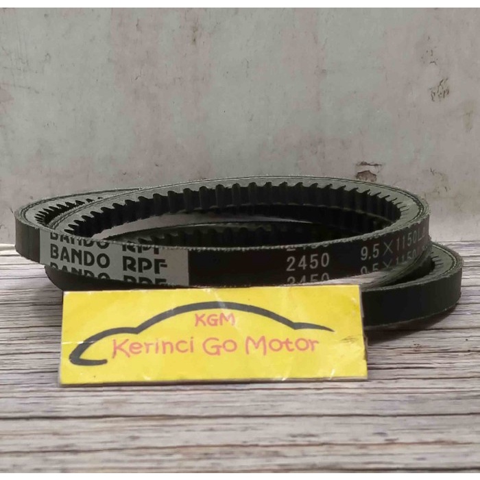 BANDO VAN BELT RPF-2450 V BELT TALI KIPAS RPF2450 FAN BELT BERGIGI