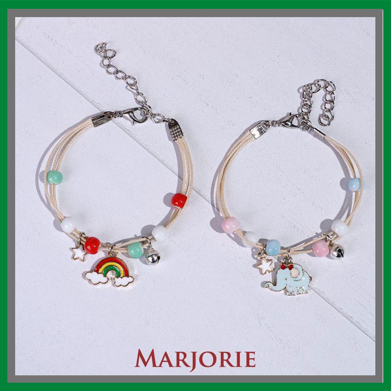 Daisy Gelang Couple Manik Tali Gelang Magnet Tsania Karakter Lucu Persahabatan Bracelet Gelang Wanita Fashion Aksesoris-MJD