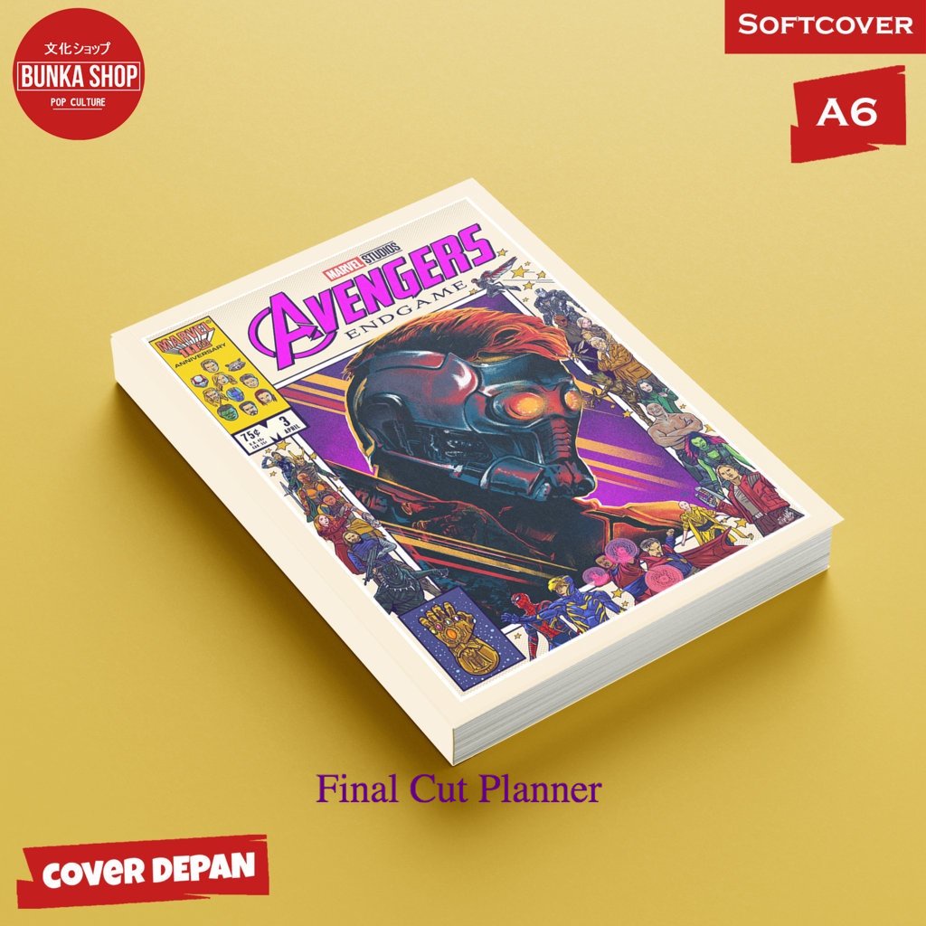 

Pocket Note Marvel Avengers Char Star Lord Softcover A6 Buku Tulis Catatan Notes Agenda Planner Jurnal .