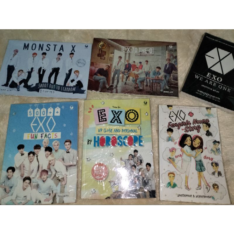 PRELOVED BUKU EXO BUKU EXO SALAH GAUL, MAJALAH EXO BUKU FANGIRL NOVEL FANFICTION EXO BUKU FUN FACT E