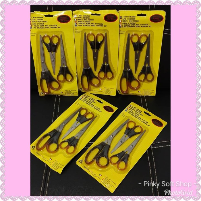 

Lucu Gunting 3 In 1. Gunting Isi 3Pcs Hot Sale
