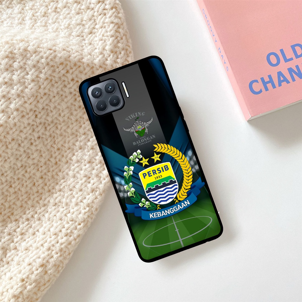 [OP107] Custom Case Glossy ALL TYPE OPPO RENO 4F PERSIB BANDUNG
