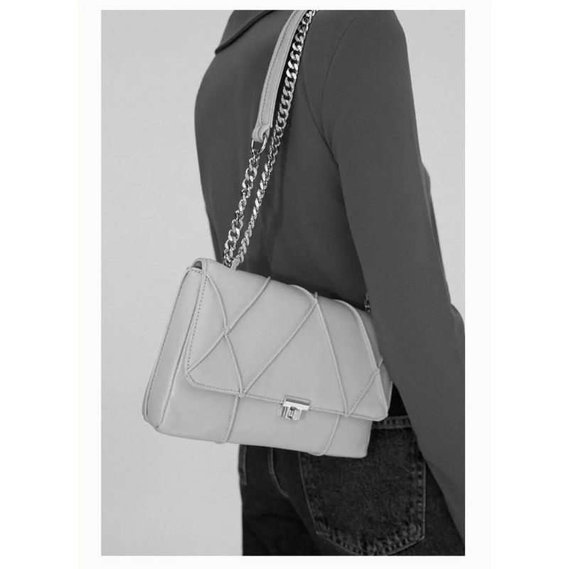 ZRA GEOMETRICAL CROSSBODY BAG
