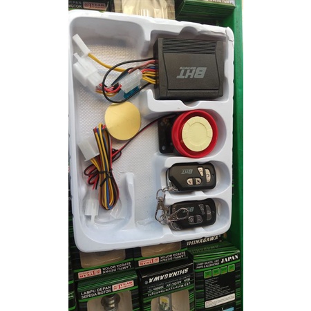 ALARM MOTOR BHT ANTI MALING ALARM MOTOR REMOTE CONTROL BY BHT UNIVERSAL SEMUA MOTOR BISA