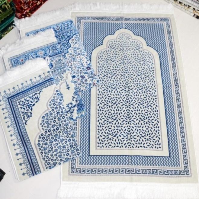 sejadah Turki safatex bludru tebal