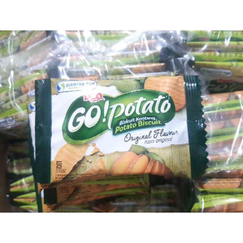 Jual Snack Go Potato 1 Renceng 10 pcs | Shopee Indonesia