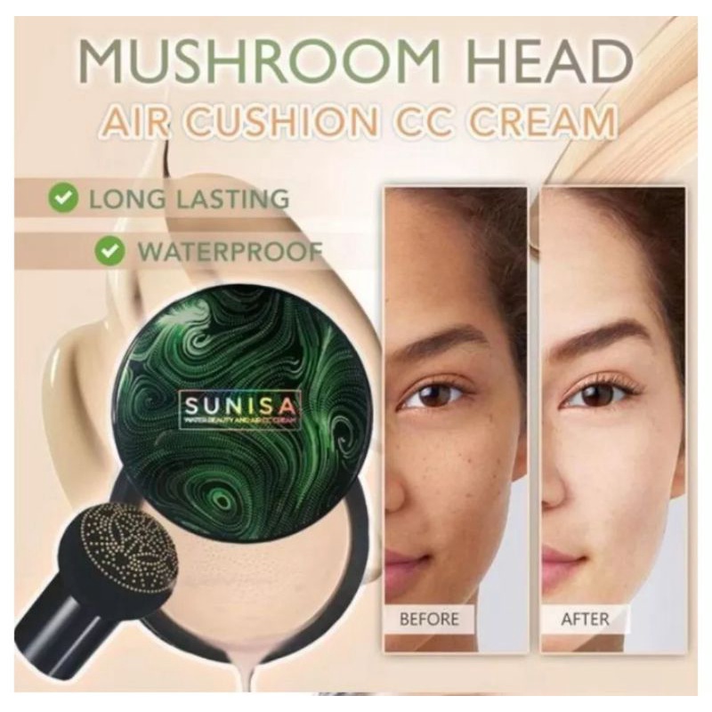 BB CREAM SUNISA AIR CUSHION/FOUNDATION WATERPROOF