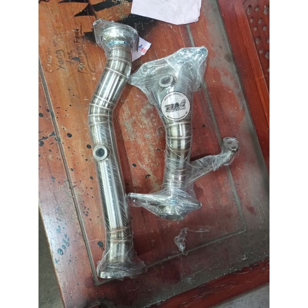 downpipe+frontpipe jazz gk5 potongan
