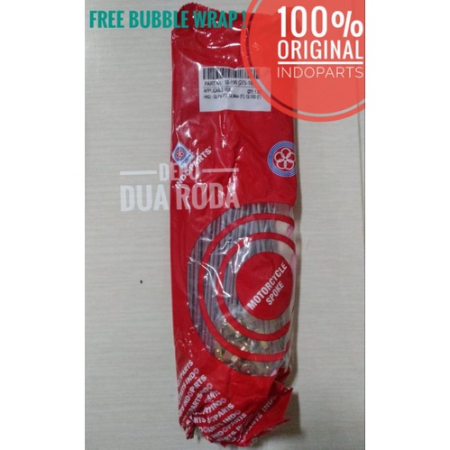 RUJI / JARI JARI VELG 10 - 196 ( 275 - 19 ) HONDA GL PRO / GL MAX / GL100 (INDOPARTS)