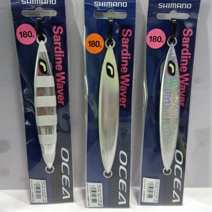 

Ikan Kaleng Umpan Shimano Sarden Waver 180Gr