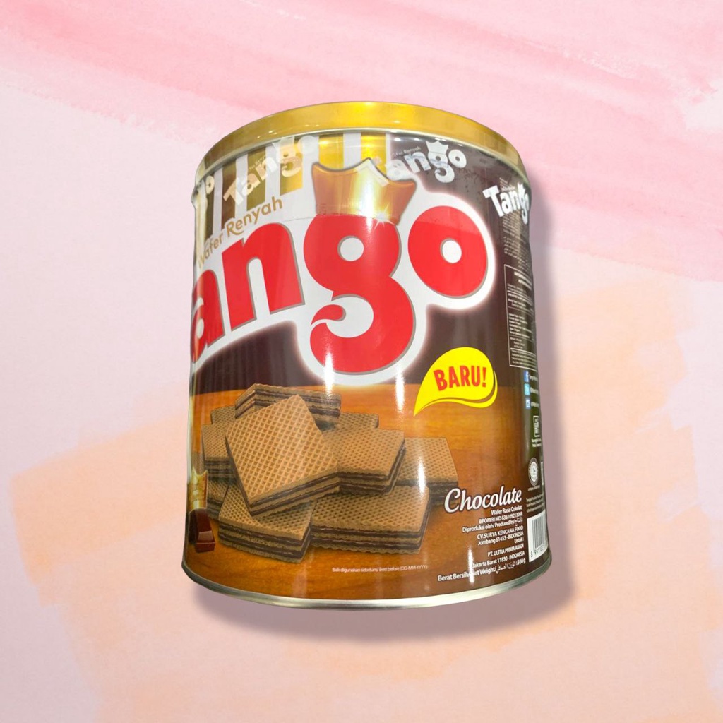 

WAFER RENYAH TANGO KALENG RASA CHOCOLATE 300g