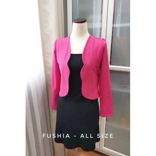 Blazer Gelombang Warna All Size dan XL