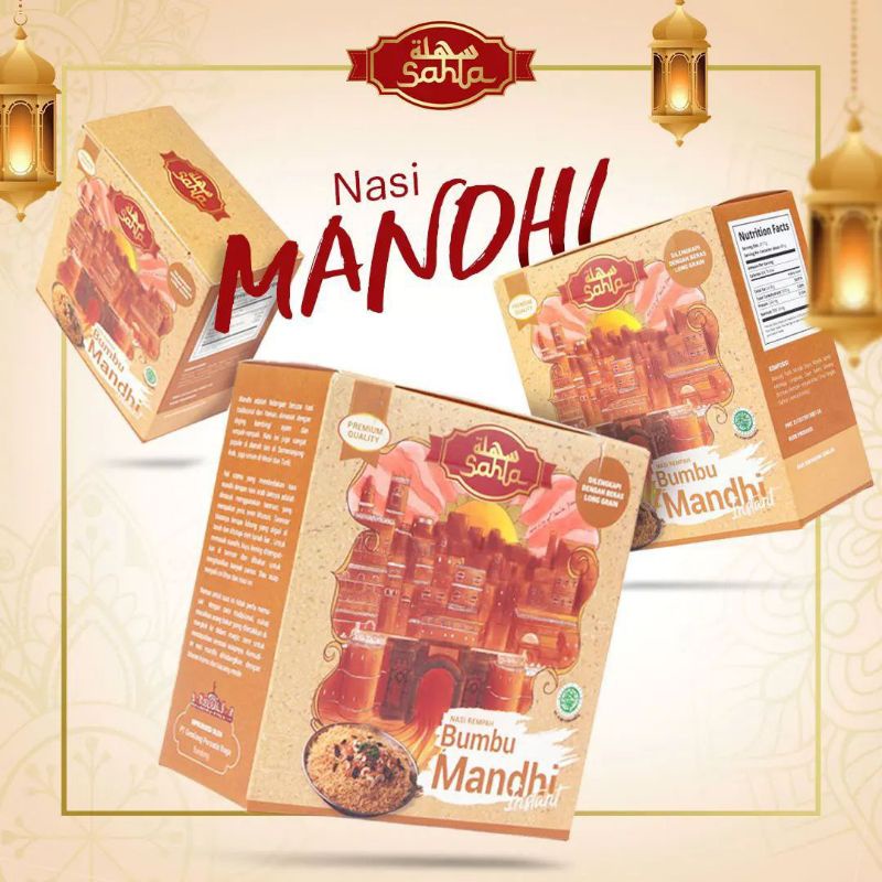 

Bumbu Nasi Mandhi Sahla 300gr