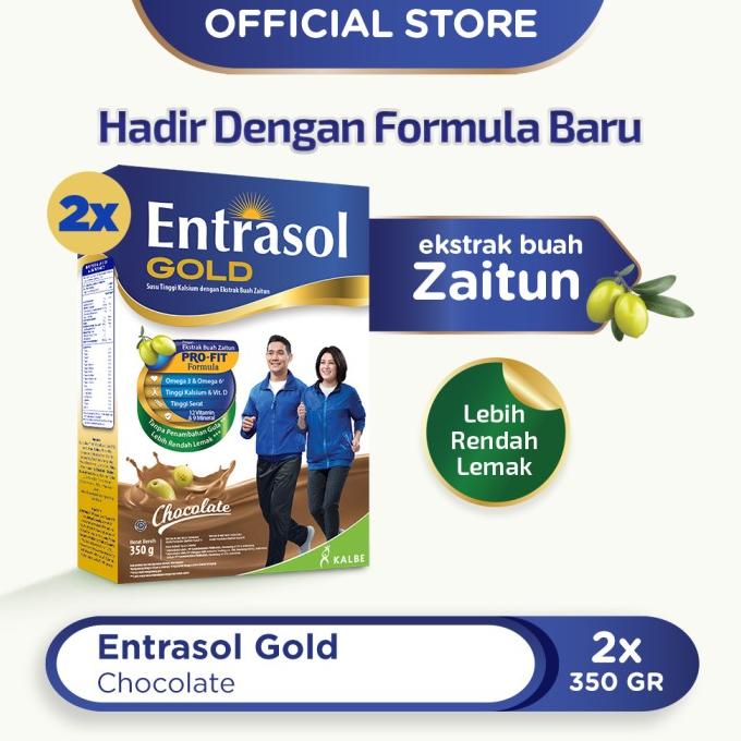 

[ COD ] Entrasol Twinpack Gold Chocolate 350g