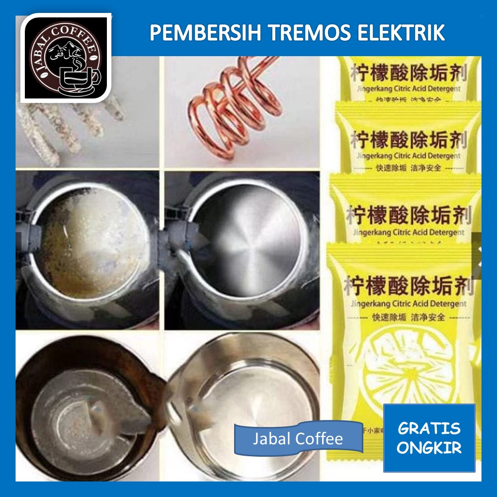 Pencuci Pembersih Kerak Ketel Panci / Pembersih Termos Elektrik / Pembersih Serbaguna Anti Bakteri