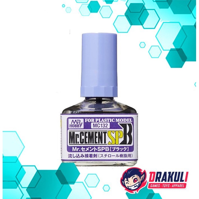 Mr. Hobby Mr. Cement SPB Black (Brush on Type) 40ml MC132
