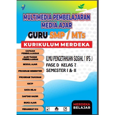

CD Modul Ajar Kurikulum Merdeka IPS SMP/ MTs Fase D Kelas VII & VIII Semester I & II
