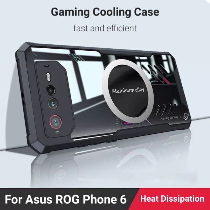Case Asus Rog Phone 6 Phone6 Hardcase Clear Transparan Sarung Casing Hard Slim Bumper Anti Crack Hyb