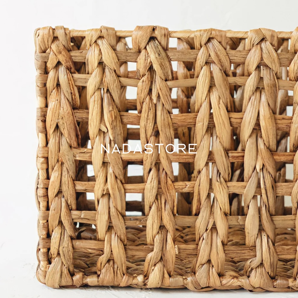 NADASTORE - BOX PENYIMPANAN / KERANJANG / BASKET / LAUNDRY BASKET / KERANJANG KRAWANG / ANYAMAN