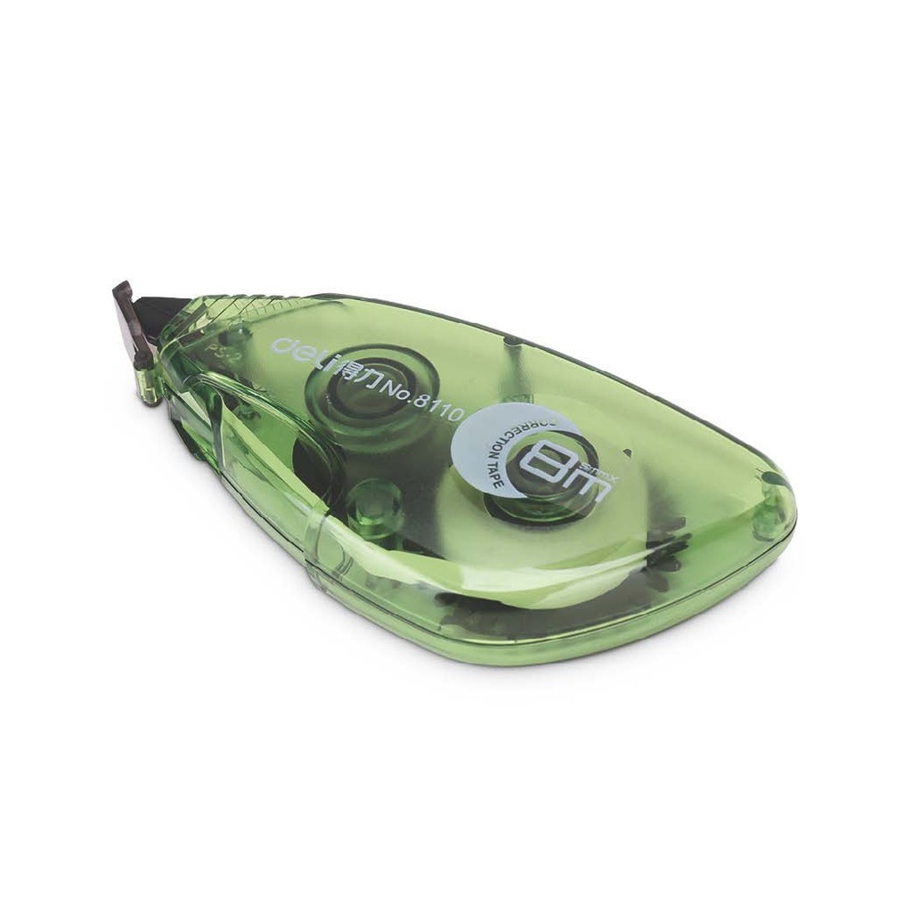 

Tipe-X Tape DELI Correction Tape Body Transparant 8m // E8110