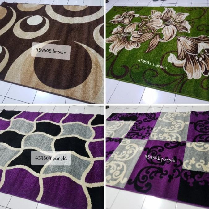 Karpet permadani paris ukuran 167x230 aneka ragam motif