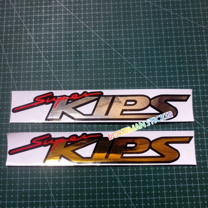 STICKER SUPER KIPS KAWASAKI NINJA CUTTING