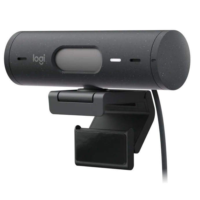 Logitech Webcam Brio 500 HD 1080p - Garansi 1 Tahun - Hitam