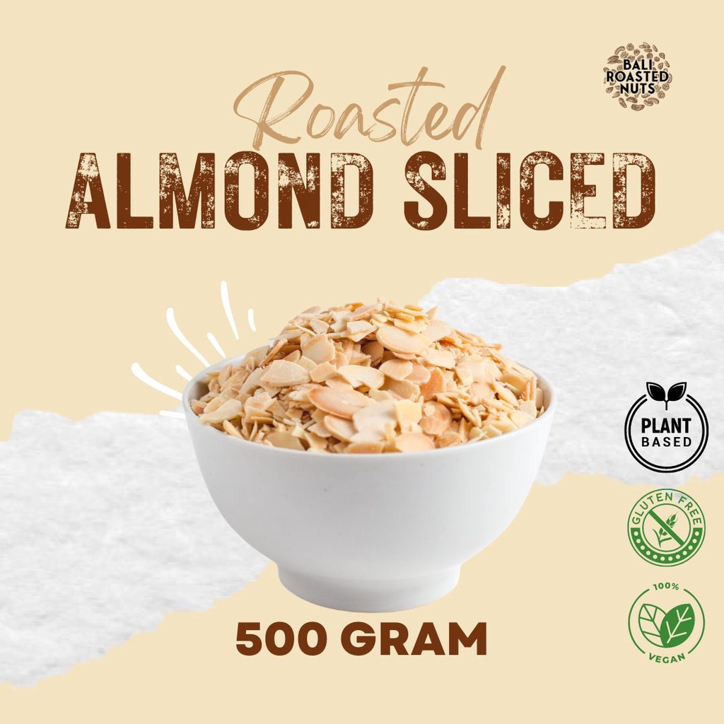 

Roasted Almond Sliced 500gr